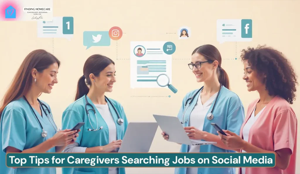 How Caregivers Use Social Media to Find Employment in 2025
